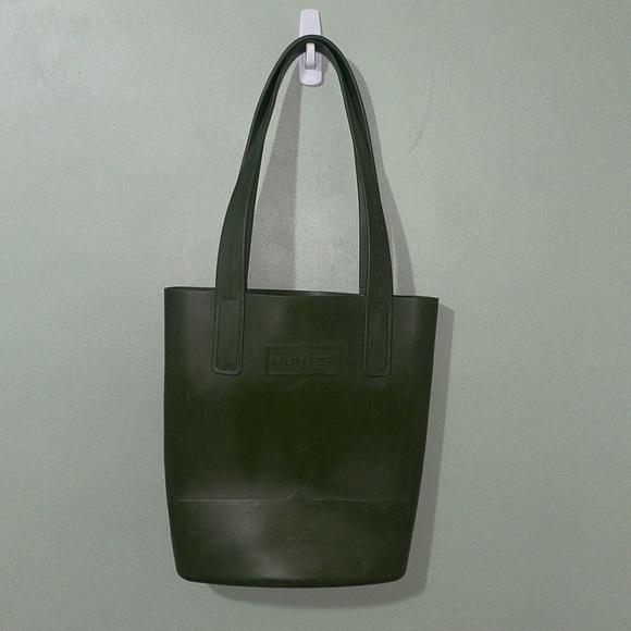 Hunter for Target Rubber Sling Tote Bag Green - Picture 1 of 7